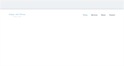 Desktop Screenshot of happyandmoney.com